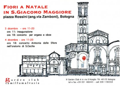 Invito a "Fiori a San Giacomo", 2013