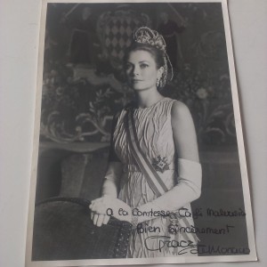 Grace Kelly, Presidente del Garden Club di Monaco, a Camilla Malvasia - 1975