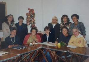 La Storia del Garden Club di Bologna - Lezione di Decorazione Floreale Occidentale, 1990